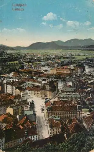 Slovenia Ljubljana general view