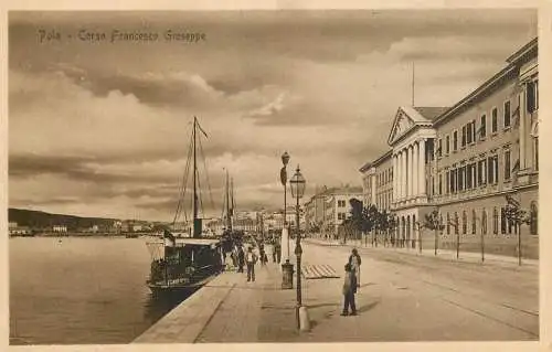 Pola Corso Francesco Giuseppe 1911 steam boat