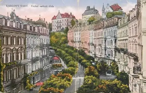 Czech Republic Karlovy Vary illustration
