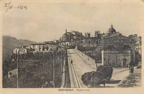 Italy Palermo Monreale panorama 1929 photo