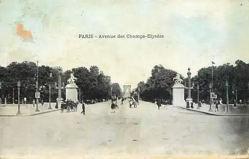 France Paris Avenue des Champs-Elysees