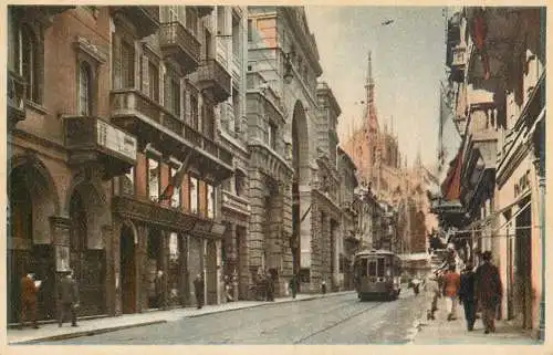 Italy Milano Corso Vittorio Emanuele II