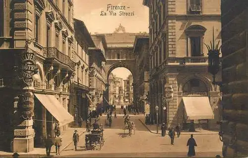 Italy Firenze Via Strozzi