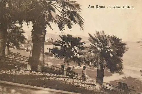 Italy Sanremo Giardino Pubblico