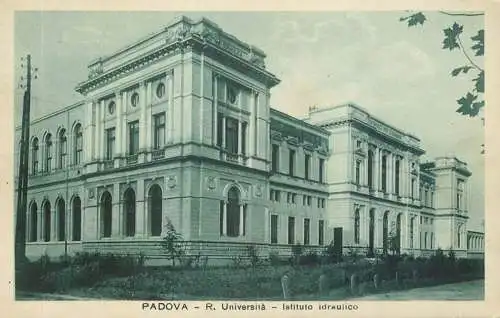 Italy Padova R. Universita Istituto idraulico