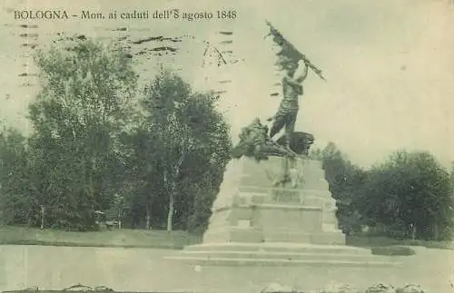 Italy Bologna Monumento ai caduti dell' 8 agosto 1848