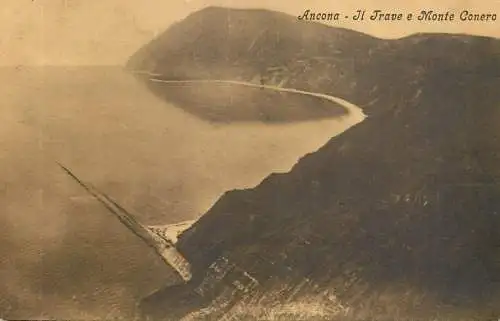 Italy Ancona Il Trave e Monte Conero