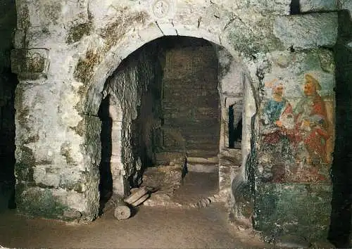 Italy Siracusa Saint John old entrance of the crypt