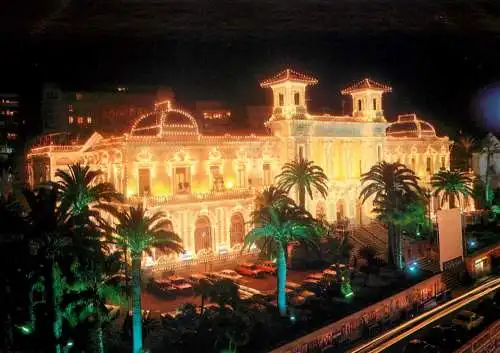 Italy Sanremo Riviera dei Fiori Casino vista di notte