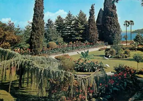 Italy Isola Bella Lago Maggiore - giardino
