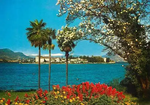Italy Isola Bella Lago Maggiore panorama