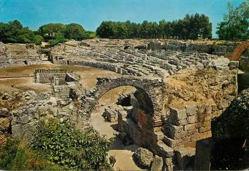 Italy Siracusa Roman Amphitheatre