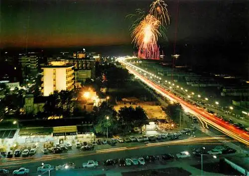Italy Rimini panorama di notte
