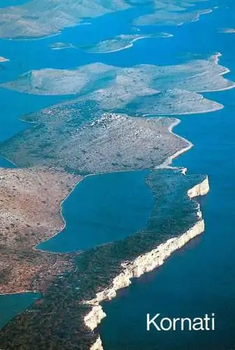 Croatia Kornati aerial view