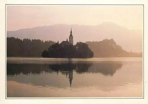 Slovenia Bled Eglise Sainte Marie du Lac