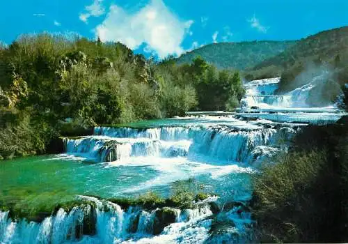 Croatia Krka Waterfalls Slapovi Krke water rapids