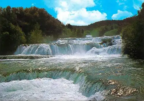 Croatia Slapovi Krke Krka Waterfalls water rapids