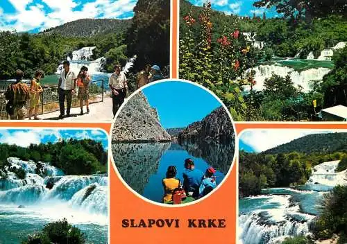 Croatia Krka Waterfalls multi view