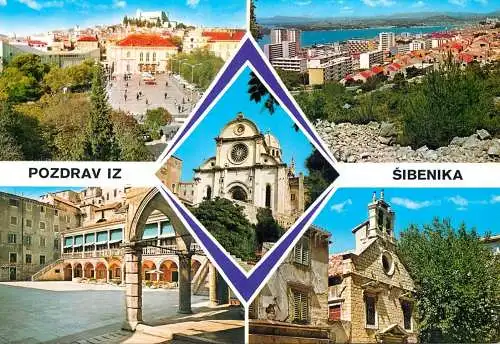Croatia Pozdrav iz Sibenika multi view