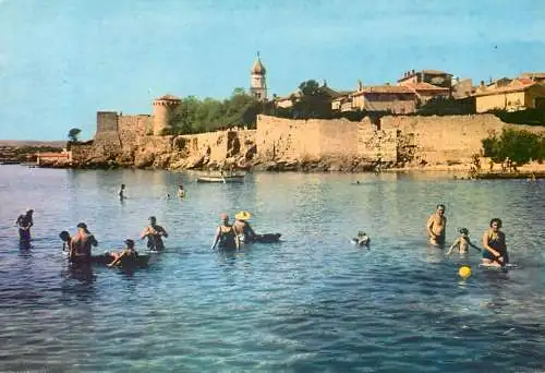Croatia Krk old city architecture