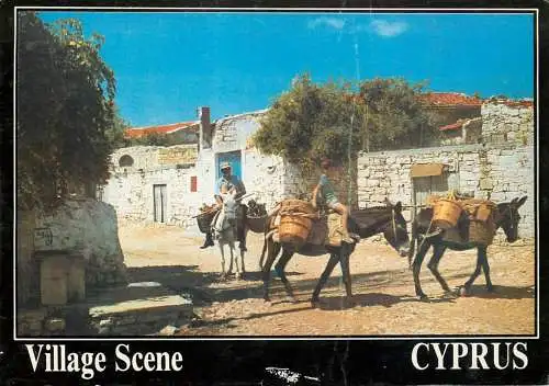 Cyprus village types and scenes picturesque aspects