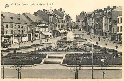 Belgium Arlon Square Astrid vue generale