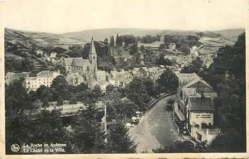Belgium La Roche en Ardenne La Chalet et la Ville