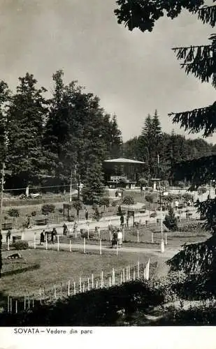 Romania Sovata vedere din parc