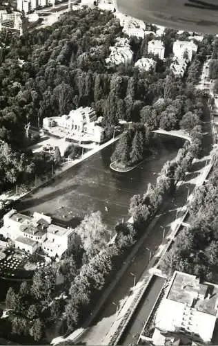 Romania Cluj-Napoca parcul aspect aerian