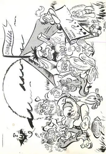 Postcard advertising Belgium Chiro Lille