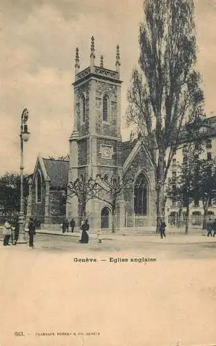Switzerland Geneve Eglise anglaise