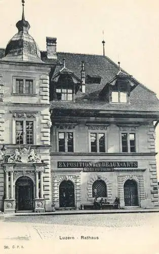 Switzerland Lucerne Rathaus