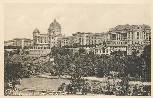 Switzerland Bern Bundespalast & Bellevue Palace