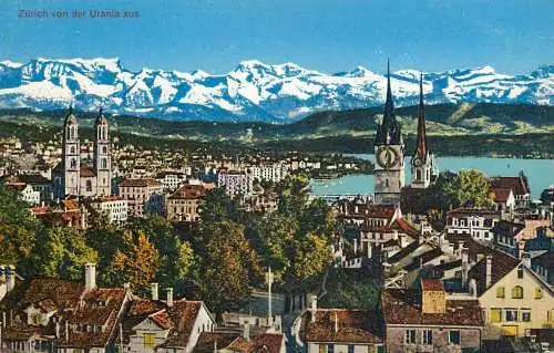 Switzerland Zurich von der Urania aus