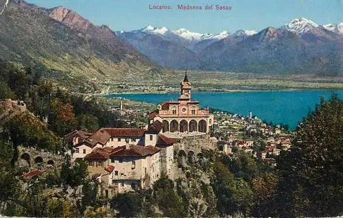 Switzerland Locarno Madonna del Sasso
