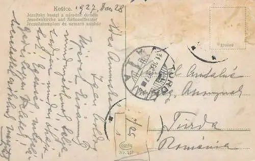 Košice 1927 tramway