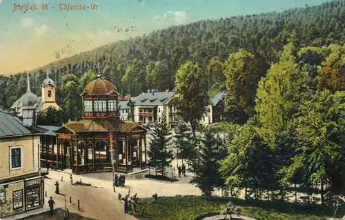 Bardejov-Bardejovské Kúpele, Slovacia 1918 Bartfafurdo