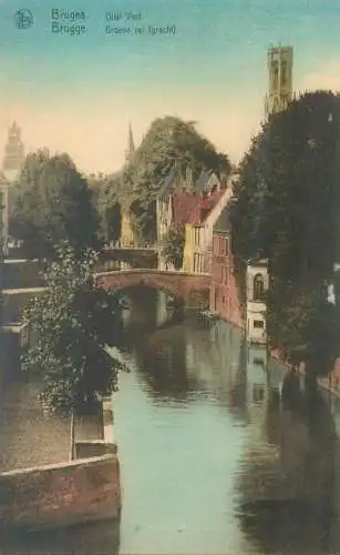 Belgium Brugge Quai Vert