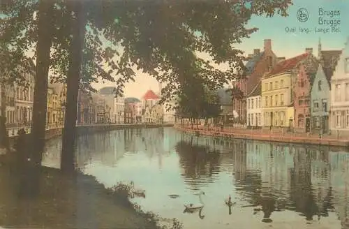 Belgium Brugge Quai long