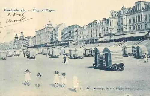 Belgium Blankenberghe Plage & Digue