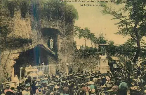 Belgium Liege Sanctuaire de N-D de Lourdes Le Bouhay Bressoux La Sermon a la Grotte