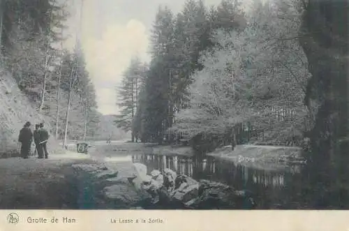 Belgium Grotte de Han La Lesse a la Sortie