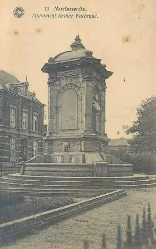 Belgium Morlanwelz Monument Arthur Warocque