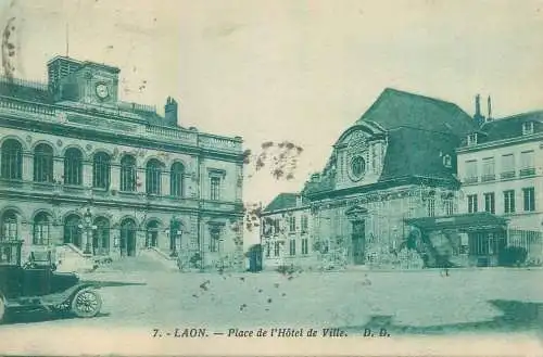 France Laon Place de l'Hotel de Ville