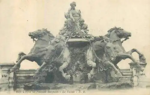 France Lyon Fontaine Bartholdi