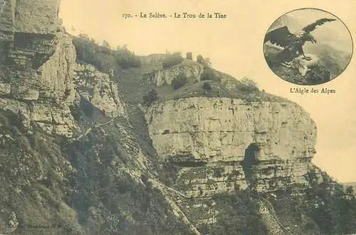 France Le Saleve Le Trou de la Tine L'Aigle des Alpes