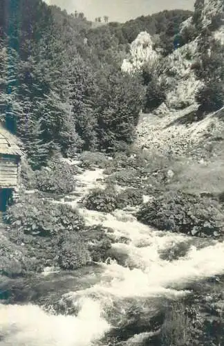 Romania Izvorul Cernei peisaj pitoresc vedere 1971