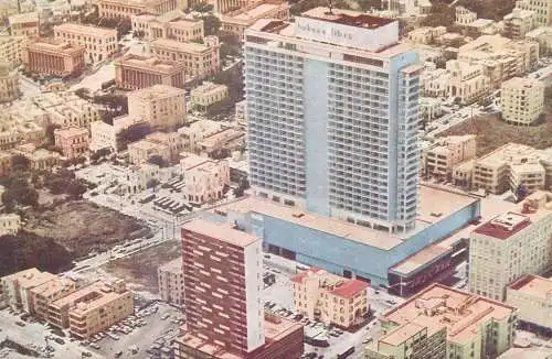 Cuba Havana Hotel Habana Libre Vedado aerial view
