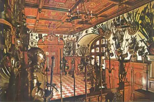 Romania Sinaia Muzeul Peles Sala de Arme