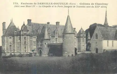 France Environs de Damville-Gouville Chateau de Chambray